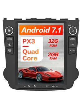 PX6 bil radio 2 din android 7.1 Tesla stil skærmen for Honda CRV 2006-2011 bil android dashboard mms-bil styreenhed stereo