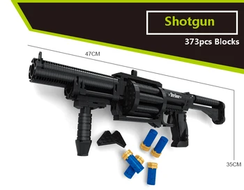 Ausini nye Pædagogiske Mursten DIY-Toy SVD Sniper Gun byggesten 3D-byggesæt til Børn ,skalamodeller,3Dpuzzle