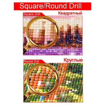 Fuld Square/Runde Bor 5D DIY Diamant Maleri sportsvogn 3D-Broderi Cross Stitch Mosaik Rhinestone Udsmykning HYY