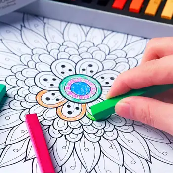 Umitive Bløde Mestre Pastel Farvet Kridt Tegning til Farvelægning Kunst Forsyninger kunst forsyninger til børn, Studerende Børste Papirvarer