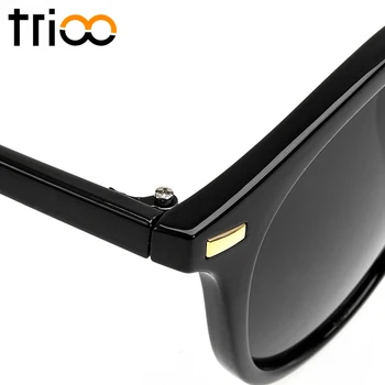 TRIOO Små Runde Solbriller Mænd 2019 Mode Farve Linse Oculos Lunette UV400 Sommeren Smalle Nuancer Sol Briller Brand Designer